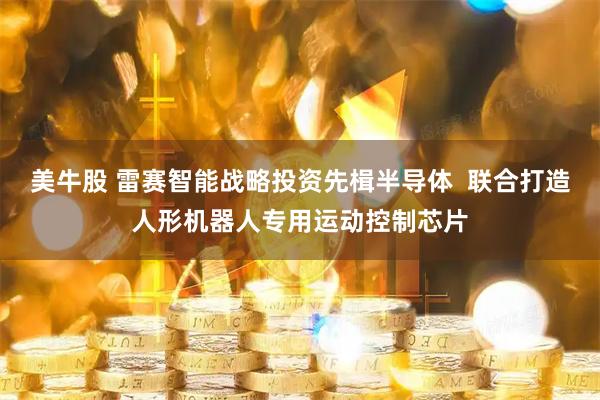 美牛股 雷赛智能战略投资先楫半导体  联合打造人形机器人专用运动控制芯片