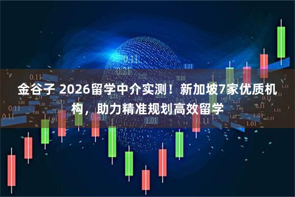金谷子 2026留学中介实测！新加坡7家优质机构，助力精准规划高效留学