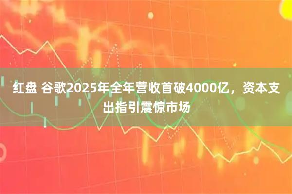 红盘 谷歌2025年全年营收首破4000亿，资本支出指引震惊市场